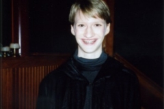 Steven Barker as the Spirit of Christmas Future